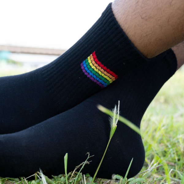 【黑襪】彩虹滴管 