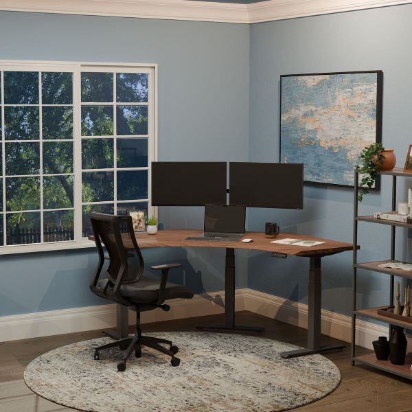 vari主控中心電動升降桌 (共3色) 記憶升降桌,電動升降桌,電控升降桌,自動升降桌,按壓式升降桌,升降式工作桌,居家辦公,在家工作,人體工學,雙馬達,桌子