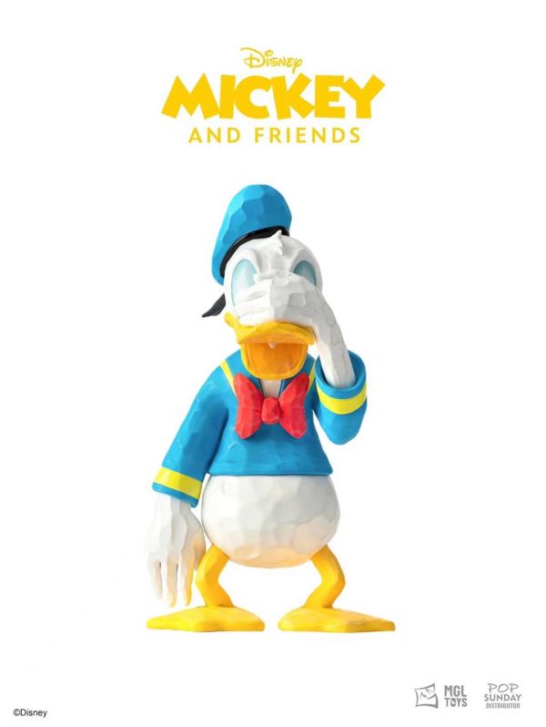 【在台現貨】正版授權《迪士尼》Disney 木雕家•唐老鴨（經典款）『MGL TOYS & POP SUNDAY』 迪士尼,MGL,TOYS•POP SUNDAY,唐老鴨,寶可夢公仔,七龍珠, 孫悟空, 武士,模型,  GK, 代理, 模型, 雕像, 玩具, 動漫, 周邊,工作室, 正版授權, 電影, 美漫, 日漫, 漫畫, 海賊王,
七龍珠, 漫威, DC, 咒術迴戰, 五條悟, 火影忍者, 曉組織, 原創, 盒玩, 女角, 設計師玩具, 預購, PVC, 開箱, 鬼滅之刃, 女角, 魯夫, 索隆, 灌籃高