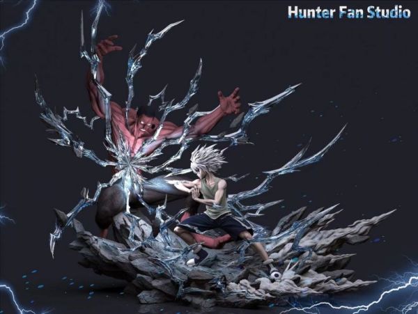 【預購】《獵人》奇犽VS尤匹 奇犽神速 經典場景系列第二彈  雕像『HUNTER FAN-STUDIO』 模型,  GK, 代理, 模型, 雕像, 玩具, 動漫, 周邊,
工作室, 正版授權, 電影, 美漫, 日漫, 漫畫, 海賊王,
七龍珠, 漫威, DC, 咒術迴戰, 五條悟, 火影忍者, 曉組織, 原創, 盒玩, 女角, 設計師玩具, 預購, PVC, 開箱, 鬼滅之刃, 女角, 魯夫, 索隆, 灌籃高手, 迪士尼, 現貨, 代購, 蠟筆小新, 變皮, 寶可夢, HEX, 精靈社, 一拳超人