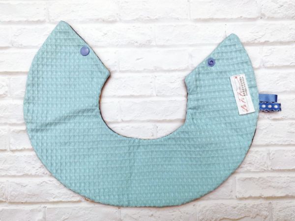 【造型圍兜】圓點光影系列 彌月禮盒,樂霏菲手作嬰幼兒精品,lafifibaby,圍兜