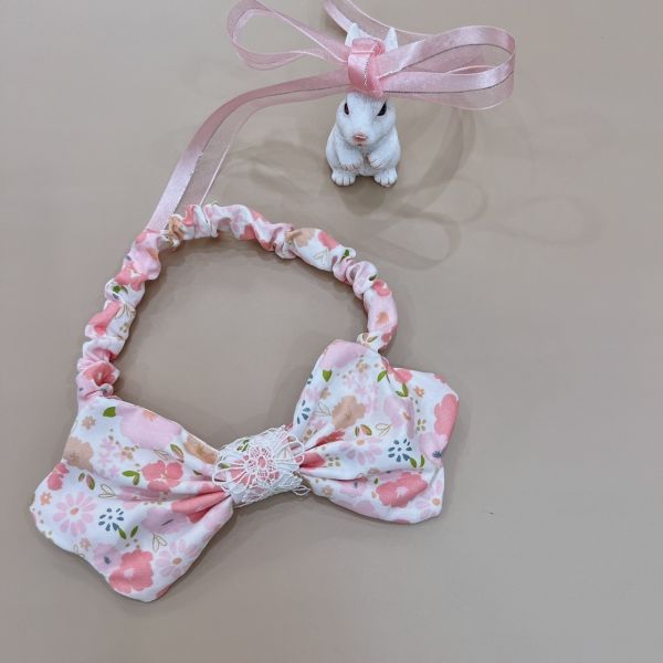 Floral Baby Full-Month Shower Gift Box Baby Bib,  Babies’ hairband Set