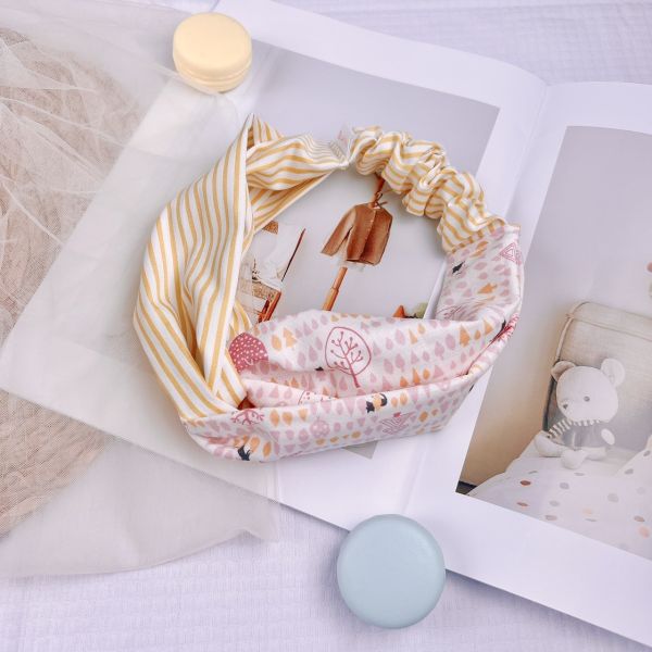 Blue Flower parent-child hair accessories set parent-child hair accessories set, Babies’ hairband ,Mommy’s hairband