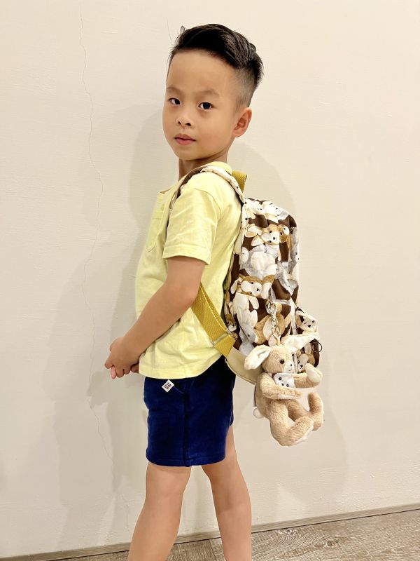 Mocha Rabbit Handmade Backpacks kids backpack