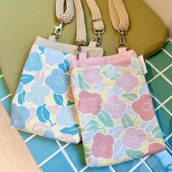 Floral phone pouch phone pouches,city pouches