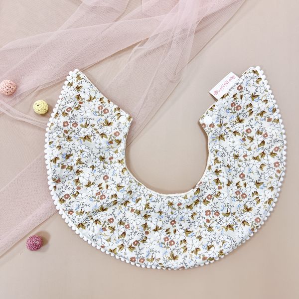 【彌月禮盒】春風輕舞 彌月禮盒,圍兜,寶寶髮帶,寶寶毯