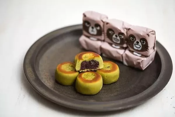 狸貓溫泉饅頭 抹茶 3入 狸貓溫泉饅頭,抹茶,點心,禮品