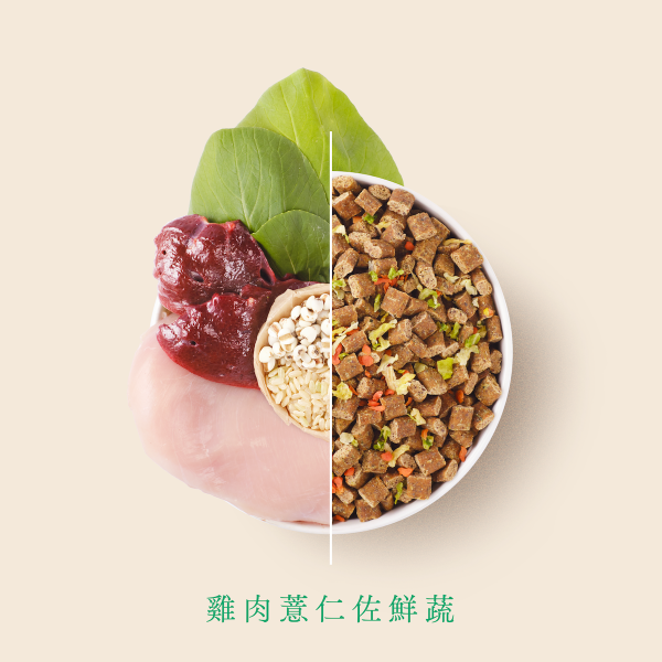 雞肉薏仁佐鮮蔬｜高纖控脂，顧體態 