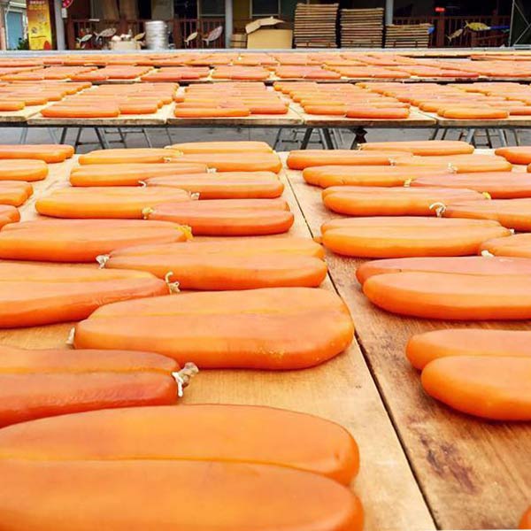 日曬野生軍烏魚子(8兩) 冠軍烏魚子,楊信,烏魚子,年菜,宴客,做壽,生日