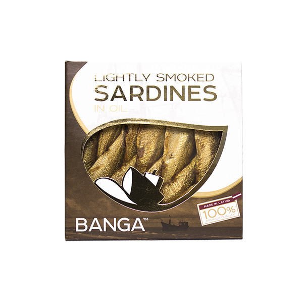 Banga油漬煙燻沙丁魚罐頭(原味) Banga,油漬煙燻沙丁魚罐頭,原味,兒童餐,早餐,沙拉