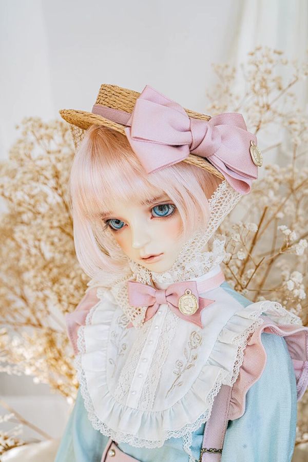 工期中【Melody.C】可分期！復古平頂草帽 BJD DD MDD 四分 三分男女 【Melody.C】可分期！復古平頂草帽 BJD DD MDD 四分 三分男女