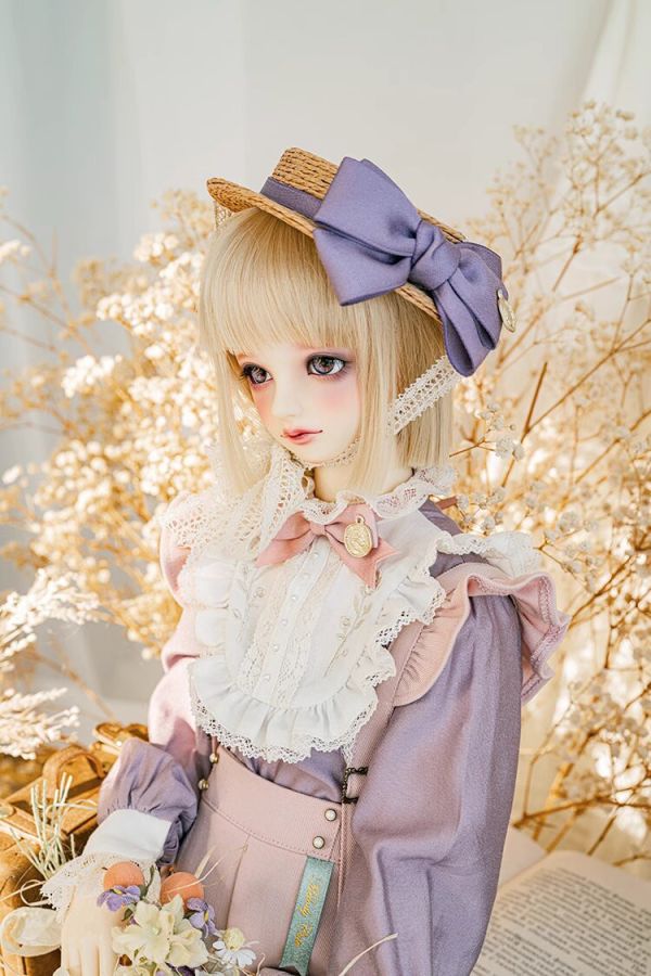 工期中【Melody.C】可分期！復古平頂草帽 BJD DD MDD 四分 三分男女 【Melody.C】可分期！復古平頂草帽 BJD DD MDD 四分 三分男女