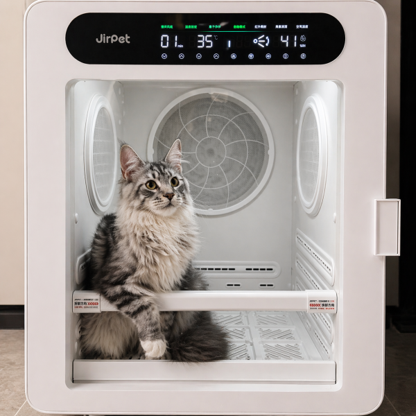 【Jirpet 大型 C7S｜TurboFlow三渦輪風暴快乾烘毛室】【專為大型寵物而生的吹乾解決方案】針對毛量多、體型大的寵物設計， 從風量、風壓到覆蓋範圍全面升級， 讓過去需要長時間吹乾的過程，變得輕鬆且高效率。 寵物烘乾機
毛髮乾燥機
寵物護理用品
毛髮護理工具
狗狗吹風機
貓咪毛髮護理
速乾寵物毛巾
溫風寵物吹風機
靜音寵物烘毛機
持久高功率烘毛機