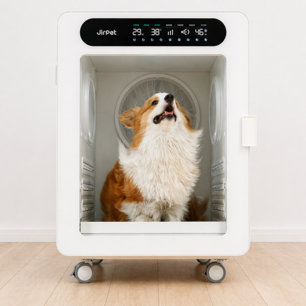 【Jirpet 大型 C7S｜TurboFlow三渦輪風暴快乾烘毛室】【專為大型寵物而生的吹乾解決方案】針對毛量多、體型大的寵物設計， 從風量、風壓到覆蓋範圍全面升級， 讓過去需要長時間吹乾的過程，變得輕鬆且高效率。 寵物烘乾機
毛髮乾燥機
寵物護理用品
毛髮護理工具
狗狗吹風機
貓咪毛髮護理
速乾寵物毛巾
溫風寵物吹風機
靜音寵物烘毛機
持久高功率烘毛機