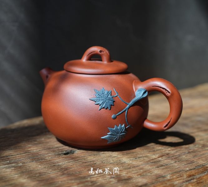 早期圓腹青楓朱泥 茶具,茶文化,茶藝,茶道,茶日子,生活,美學,茶,易錕茶堂,易錕,道具,好茶,瀝水,京都,古,古代,茶席