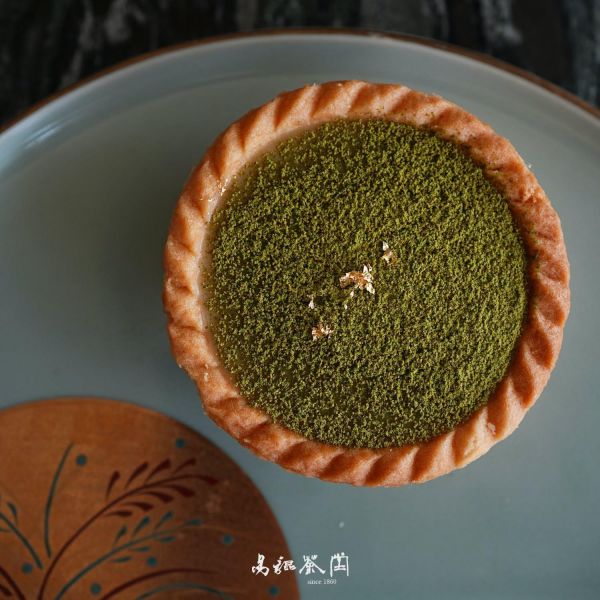 茶香白巧克力塔(4入) 紅玉巧克力塔,巧克力塔,易錕茶堂,金,健康食品,絲綢感,紅玉,茶,甜點,藝術性