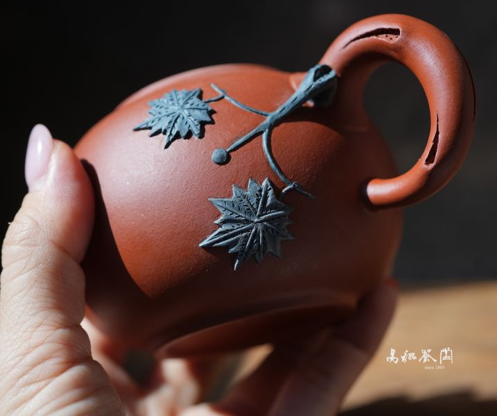早期圓腹青楓朱泥 茶具,茶文化,茶藝,茶道,茶日子,生活,美學,茶,易錕茶堂,易錕,道具,好茶,瀝水,京都,古,古代,茶席
