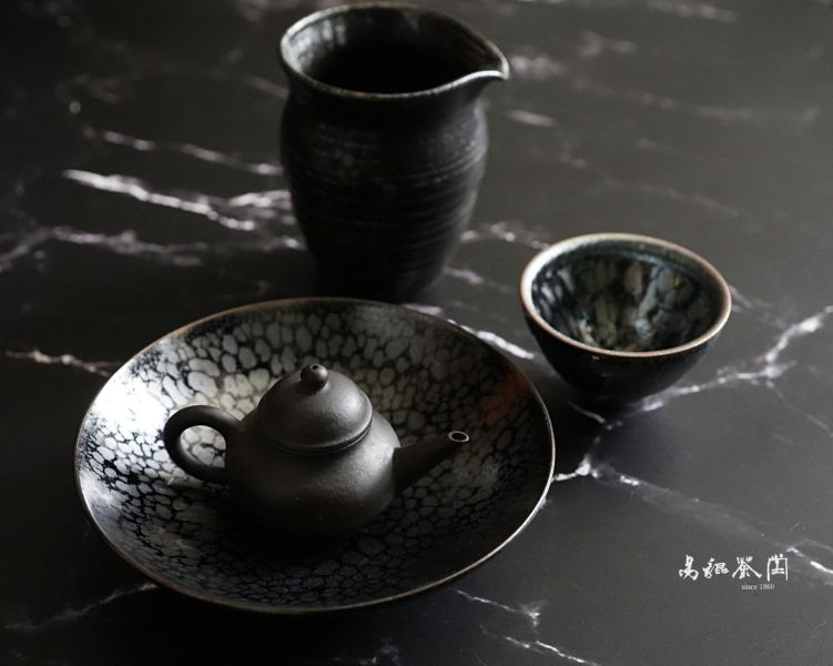 木村宜正 黑璽油滴天目皿 茶具,茶文化,茶藝,茶道,茶日子,生活,美學,茶,易錕茶堂,易錕,道具,好茶,瀝水,京都,古,古代,茶席