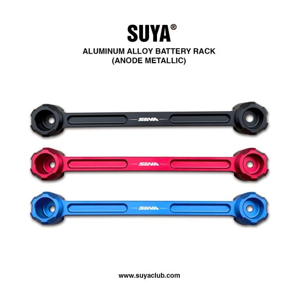 SUYA Aluminum Alloy Battery Rack (Anode Metallic) For SUBARU 