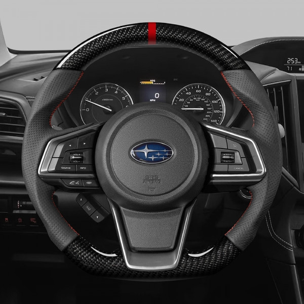 CEEHOR Steering Wheel (Carbon) for 2022+ SUBARU Cross Trek (GU) 