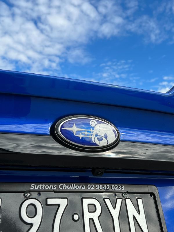 SUBARU 3D Badge Sticker 