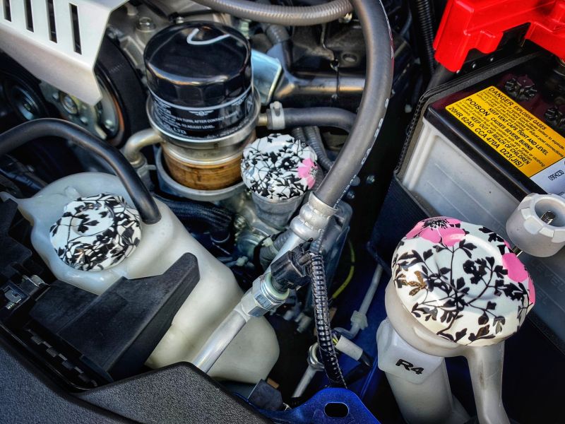 SUYA Aluminum Alloy Engine Bay Caps 