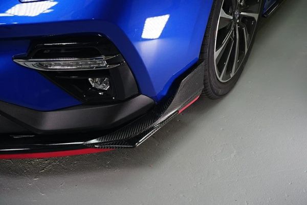 AXIS DRY CARBON FRONT SIDE LIP For 2023+ SUBARU WRX Wagon (VN) 