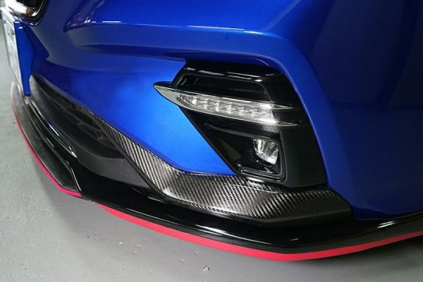 AXIS DRY CARBON FRONT BUMPER SIDE COVER For 2023+ SUBARU WRX Wagon (VN) 