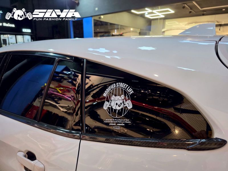 SUYA STREE BEAR Modified Street Life Car Sticker