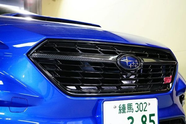AXIS DRY CARBON FRONT GRILLE GARNISH For 2023+ SUBARU WRX Wagon (VN) 