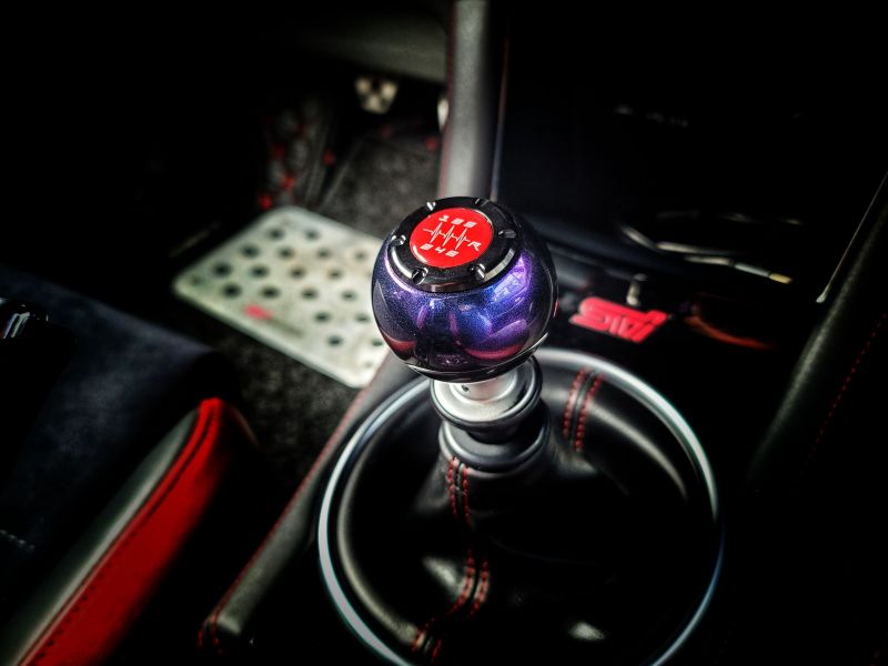 SUYA Special Painted Metal Shift Knob and CVT Shift Lever 