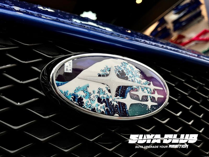 SUYA 3D Badge Sticker For SUBARU 