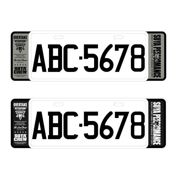 SUYA 車牌框- 指揮官 