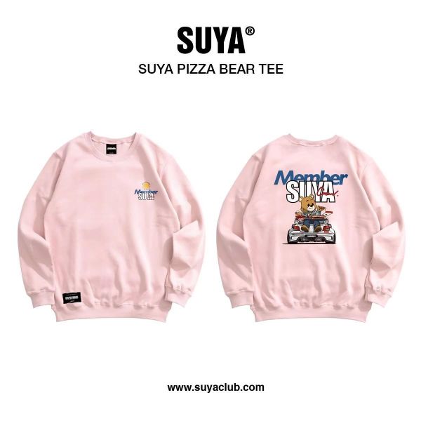 SUYA PIZZA BEAR Swearshirt 