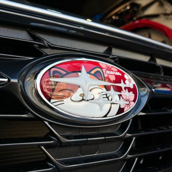 SUYA 3D Badge Sticker For SUBARU 