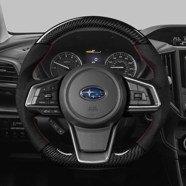 CEEHOR Steering Wheel (Carbon) for 2022+ SUBARU Cross Trek (GU) 