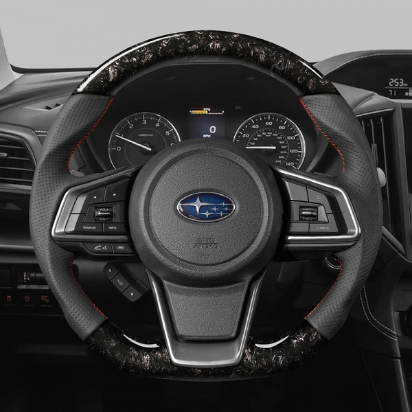 CEEHOR Steering Wheel (Forged Carbon) for 2022+ Cross Trek (GU) 