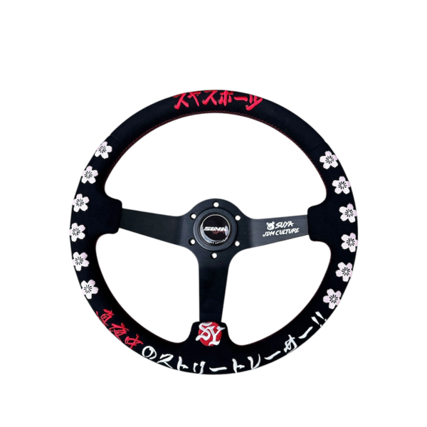 SUYA SPORTS Race Steering Wheel - 櫻走無罪 