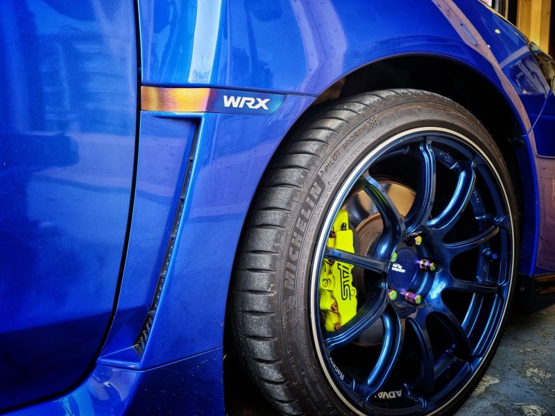 2015+ WRX/STI SUBARU 鈦合金側標 