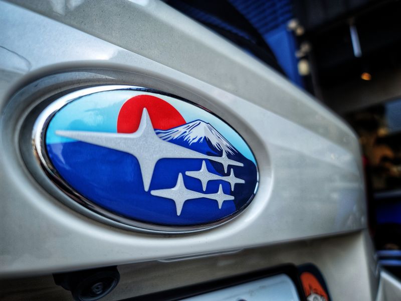 SUBARU 3D Badge Sticker 