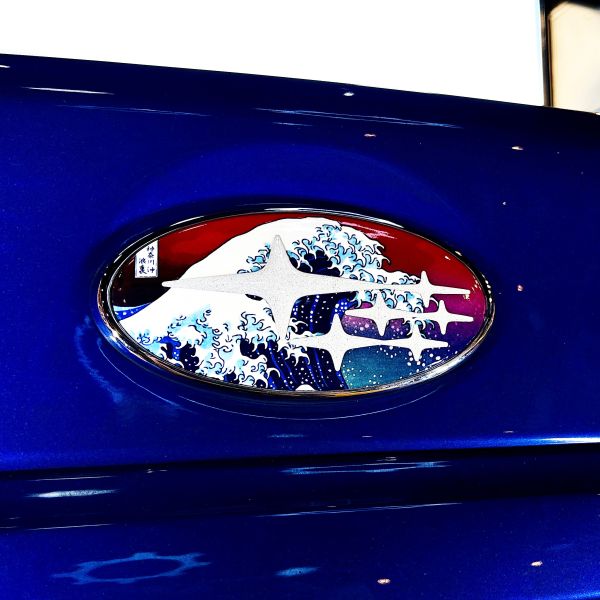 SUYA 立體車標貼 For SUBARU 