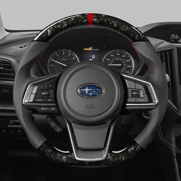 CEEHOR Steering Wheel (Forged Carbon) for 2022+ Cross Trek (GU) 