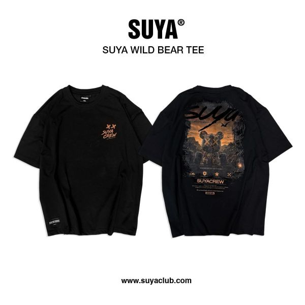 SUYA WILD BEAR T Shirt 