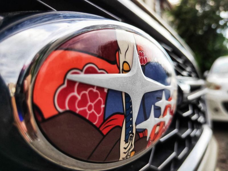 SUBARU 3D Badge Sticker 