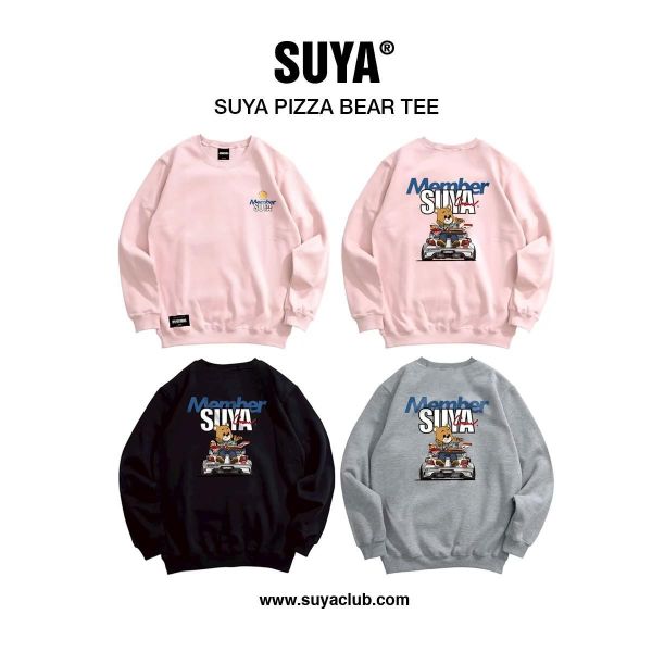SUYA PIZZA BEAR Swearshirt 