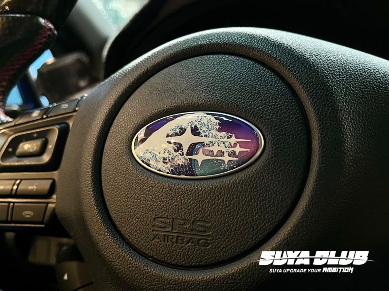 SUYA 3D Badge Sticker For SUBARU 
