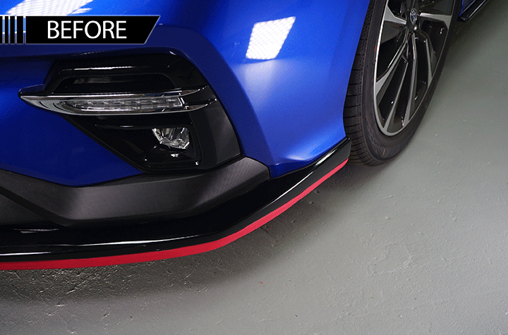 AXIS DRY CARBON FRONT SIDE LIP For 2023+ SUBARU WRX Wagon (VN) 