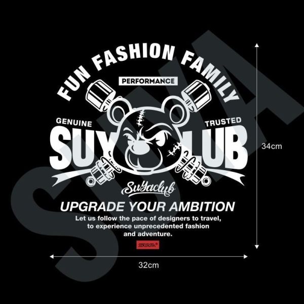 SUYA Bad Bear Car Sticker 
