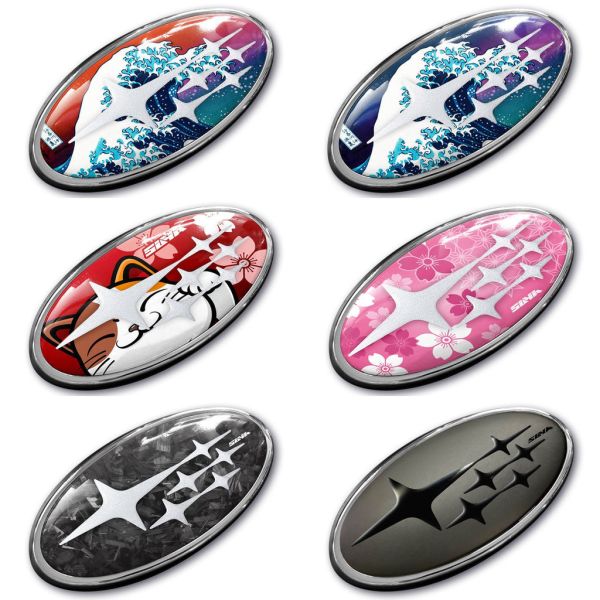 SUYA 3D Badge Sticker For SUBARU 