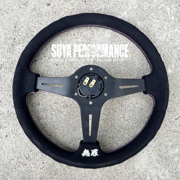 SUYA SPORTS 通用型方向盤 - 夜櫻疾風 